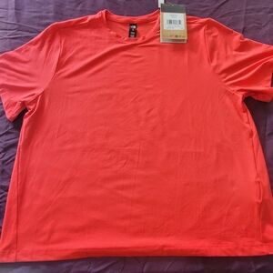 Womens The North Face Hot Pink Workout Shirt
